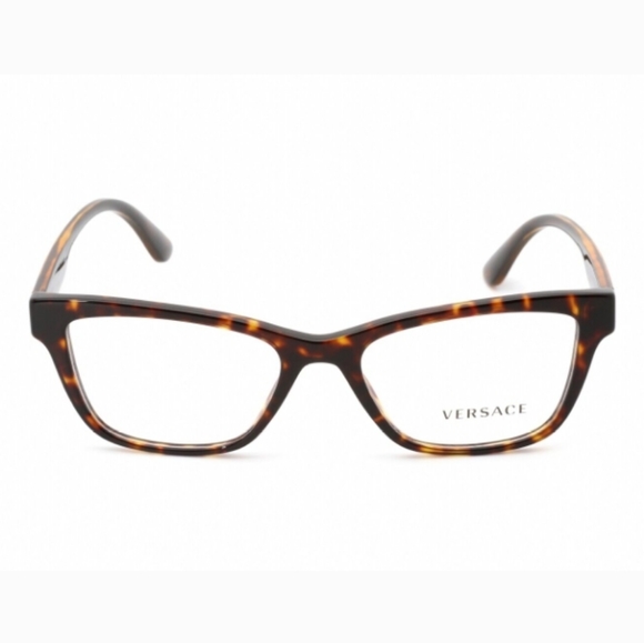 NEW VERSACE WOMEN'S EYEGLASSES VE3316 108 HAVANA CAT EYE VE 3316 EYEWEAR - Picture 2 of 9